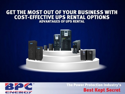 Get the Most Out of Your Business with Cost-Effective UPS Rental!