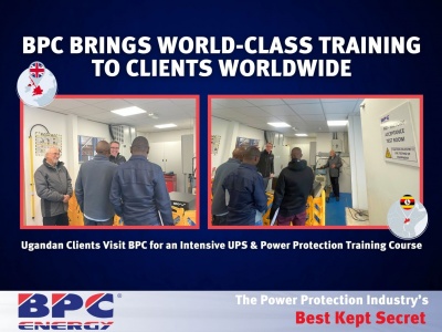 Ugandan Clients Visit BPC for an Intensive UPS & Power Protection Training Course